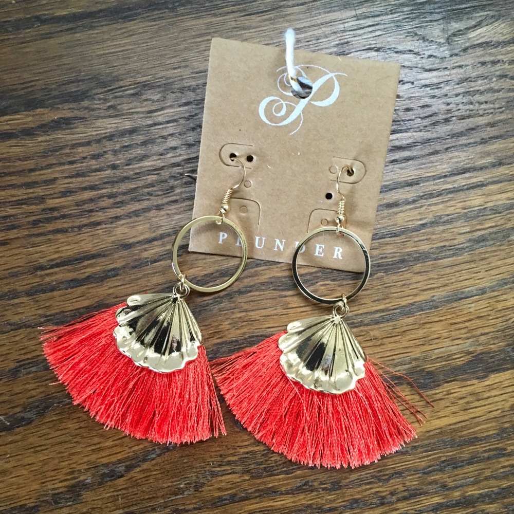 Plunder Design Jessa Fringe Earrings